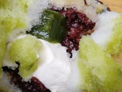 抹茶生乳かき氷-WONDER ICE 萬得冰田(建設路总店)