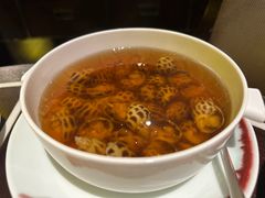 古越陈酿煮花螺-杭州西子湖四季酒店·金沙厅