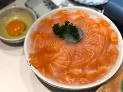 三文鱼薄切-羽寿司(东方宝泰店)