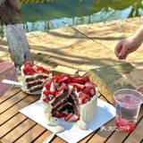 北京！！在山桃花里吃到了人生蛋糕！！