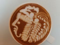 拿铁咖啡-大书房咖啡(中传国交店)