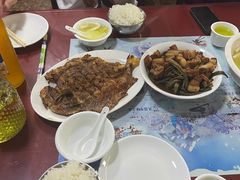 -北京龙庆四季香农家饭庄·灶台鱼·碳烤虹鳟鱼(龙庆峡店)