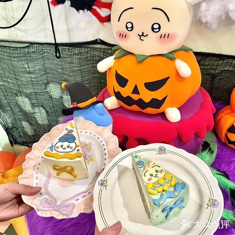 这家甜品店将我的万圣节氛围感拉满🤩