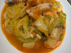 胶东白菜烧大虾-悦融琥珀·京鲁菜·海味珍品(西单店)