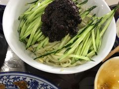 香辣肉丁炸酱面-八爷手擀炸酱面(张家窝店)