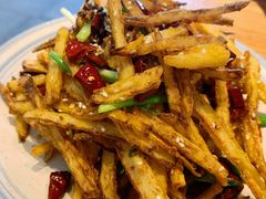 干煸藕丝-静一餐厅·湖北菜(前门创始店)