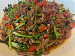 香菜炒牛肉丝-天下客饭店(中山路店)