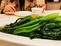 清炒芥蓝-清华大学-甲所餐厅