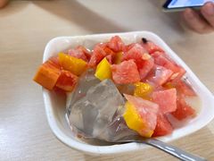 杂果白凉粉-透心凉糖水(听海居店)
