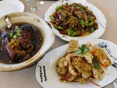 -老码头黑皮肘子锅包肉熏酱水饺(文政街店)