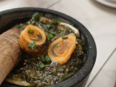 皮蛋烧椒茄子-将军府·鸡毛店(武侯祠店)