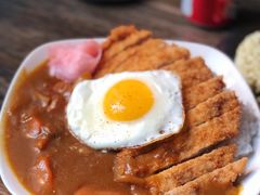 咖喱猪排饭-MI WU FACTORY米屋美食工厂餐厅(绿地店)