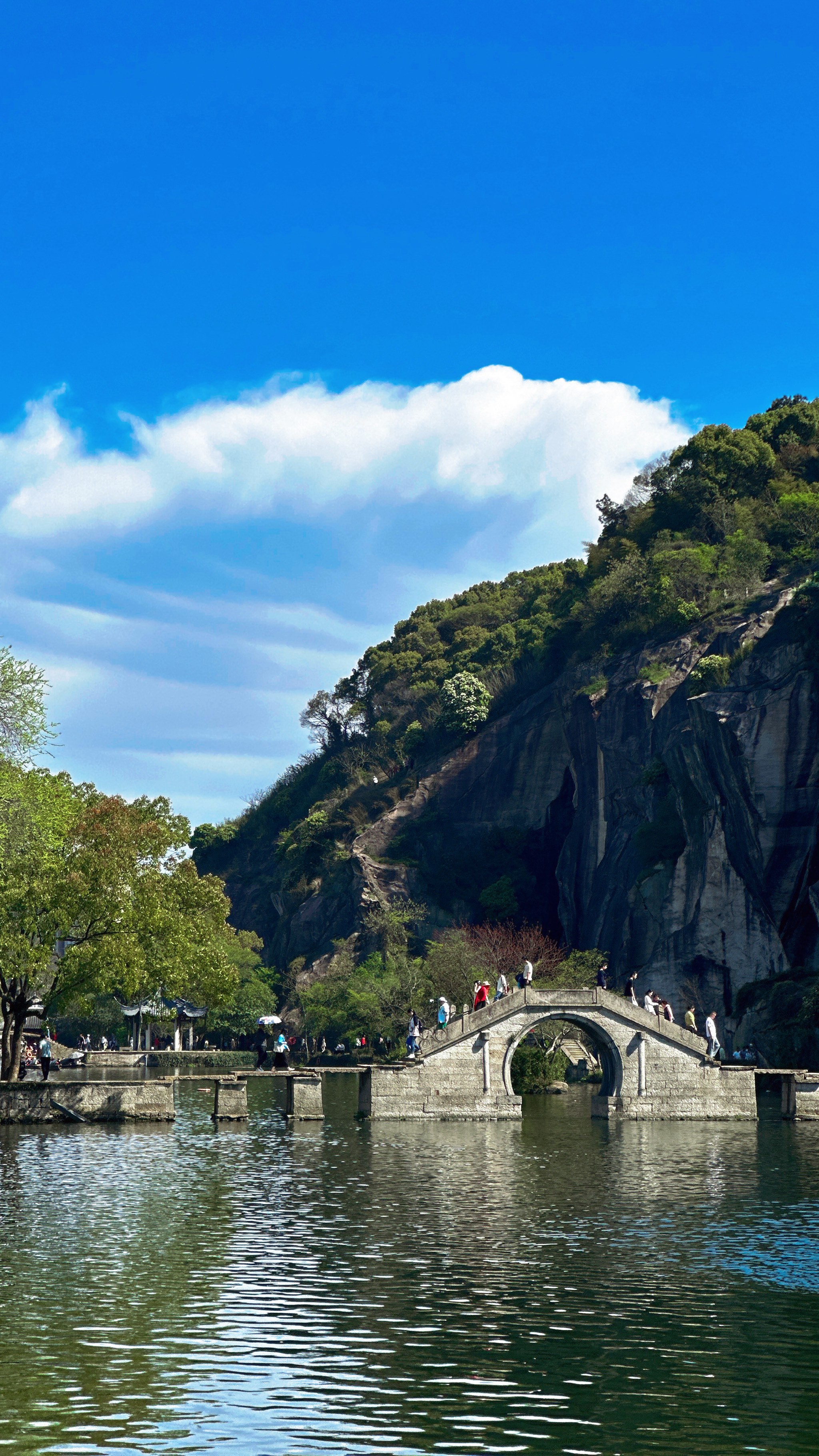 台州东湖风景区图片