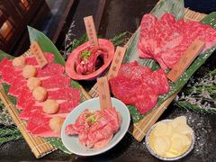 本日限定和牛五种组合-老乾杯和牛烧肉(王府中环店)