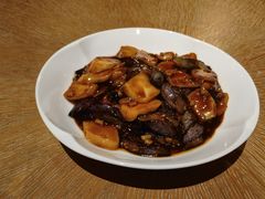 酱炒年糕茄子-宁波柏悦酒店·钱湖渔港