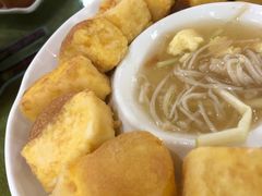 招牌山水豆腐-台山美食一绝阿四台山黄鳝饭(阿四创作店)