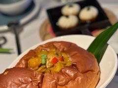 椰香咖喱面包鸡-梧桐北京烤鸭·铜锅涮肉(海岸城店)
