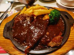 黑椒牛扒-香港新发烧腊茶餐厅(万象店)