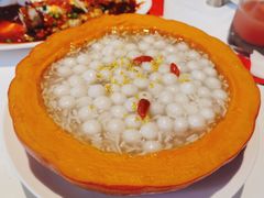 南瓜酒酿小圆子-玫瑰厅上海菜(兴国路店)