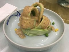 浇汁葫芦丝-红菜坊·烤鸭·川鲁宴(石园店)