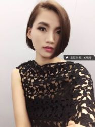 气质小短发-3AM HAIR SALON烫发染发接发