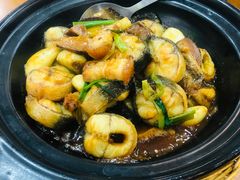 蒜子火腩凤鳝爆-煲煲掂风味煲仔饭餐厅(西区店)