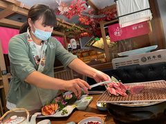 -明洞阿姨·韩式酱蟹烤肉·创意料理(三元桥店)