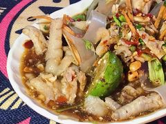 老挝舂鸡脚-半坡九号老挝冰咖啡