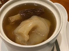 羊肚菌花胶汤-君悦酒店·1881·北京烤鸭