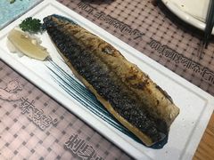 盐烤青花鱼-林妈妈村·日式料理(宝山万达店)