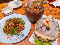 -老滇山寨•云南特色菜•地方菜•民族风情歌舞表演(金碧店)