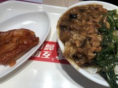 新版香菇鸡双拼套饭-乡村基(杨家坪建设店)