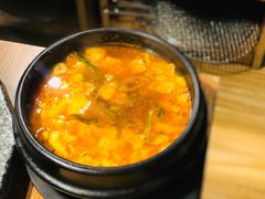 嫩豆腐汤-万兴佳烤肉·长白山老味道(东岸里店)