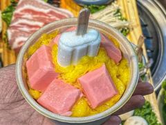 -明洞阿姨·韩式酱蟹烤肉·创意料理(三元桥店)