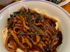 肉丝葱油拌面-君东记本帮面馆(天钥桥路店)