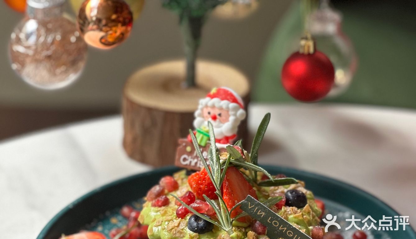 平安夜氛围感拉满的西餐厅