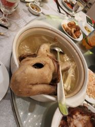 点击看大图 砂锅扁筒老鸭煲-新城花园酒店·宴会厅