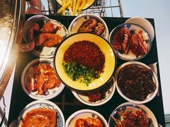 特色内脏九宫格拼盘-王歘歘·chuǎ火锅(五道营店)