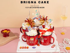 -BRIGNA百丽格娜·纯动物奶油生日蛋糕(浦东店)