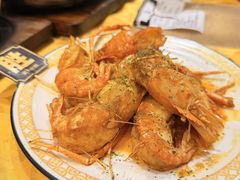 爆炒膏油虾-天宝食坊·啫啫煲大排档(西华路店)
