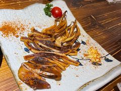 现烤整只大鱿鱼-小川洋风料理(街道口店)