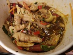 拌鸡爪-半坡九号老挝冰咖啡