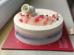 水瓶座“瑰丽水晶”荔枝玫瑰蛋糕-派悦坊·甜品·蛋糕(日坛店)