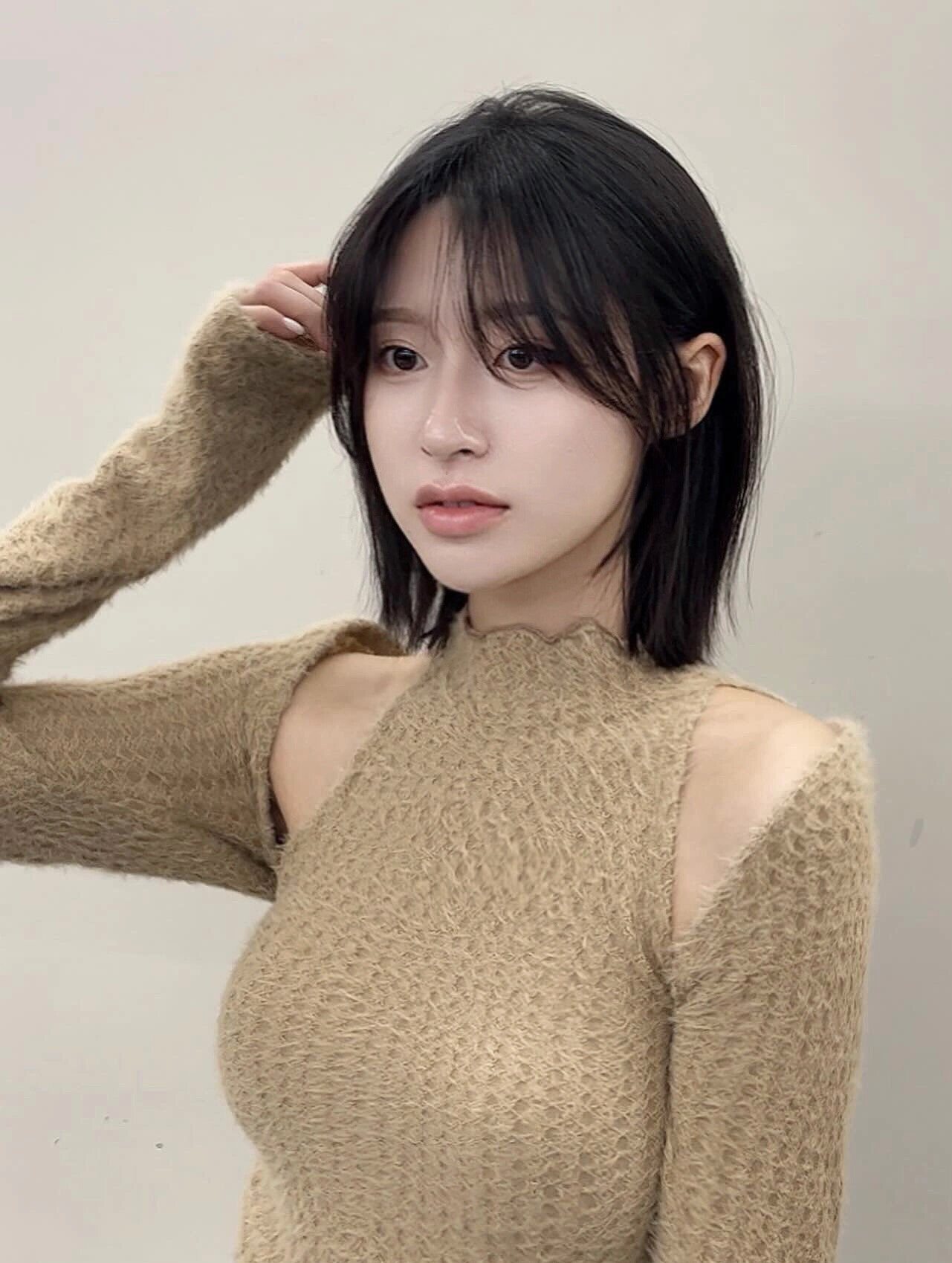 美到爆的日系披肩短发