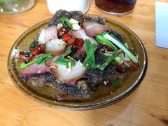 腊肉炒蕨粑-袁家豆腐
