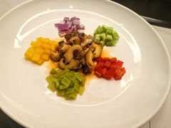 五彩烧椒鲜螺头-勺园中餐厅