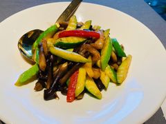 鸡枞菇炒松板肉-海立阁海鲜江浙菜(漕河泾印象城店)
