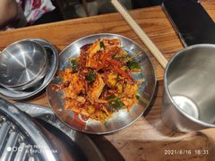 拌花菜-原始泥炉烤肉(总店)