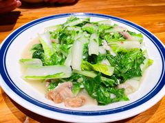 口蘑油渣小白菜-破三川·新川菜(静安大融城店)