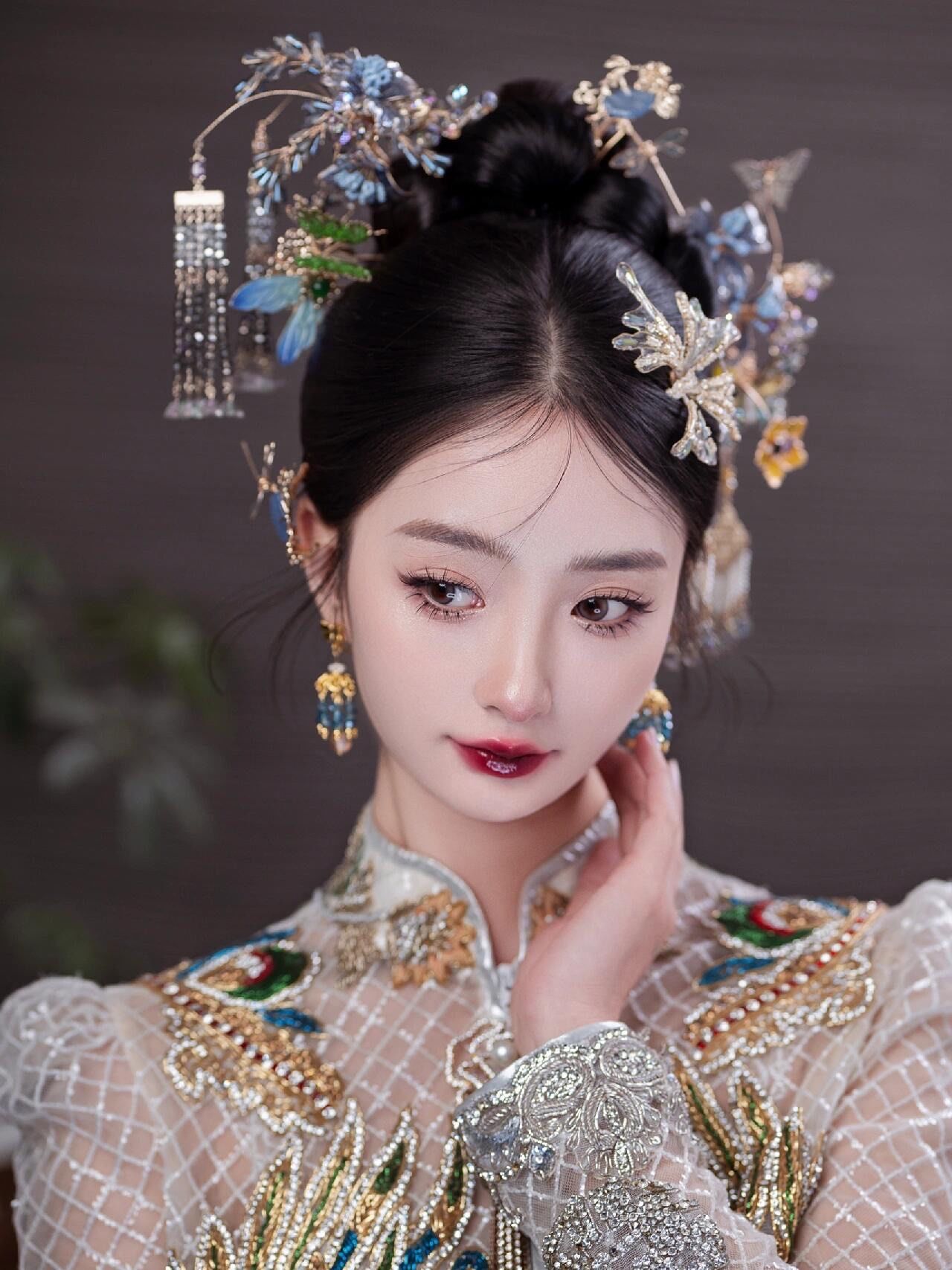 中式新娘发型探索